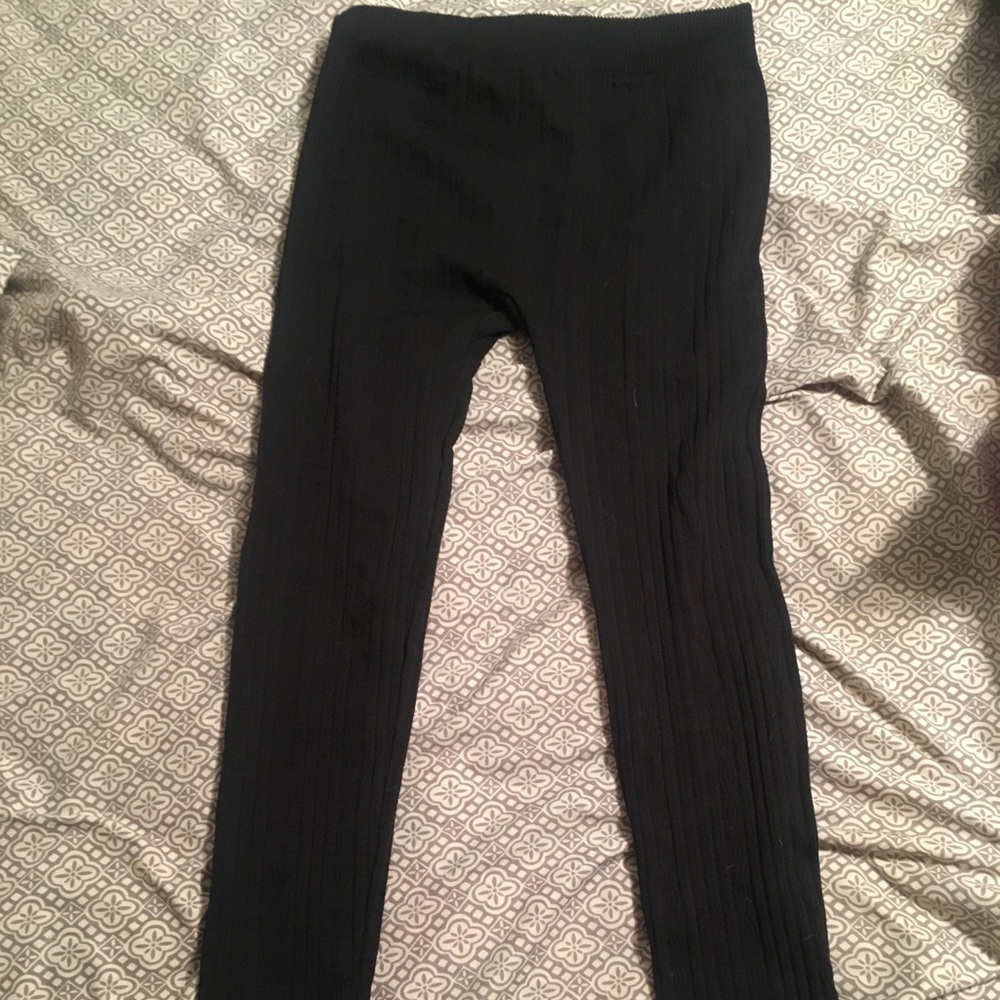 Long Black Leggings